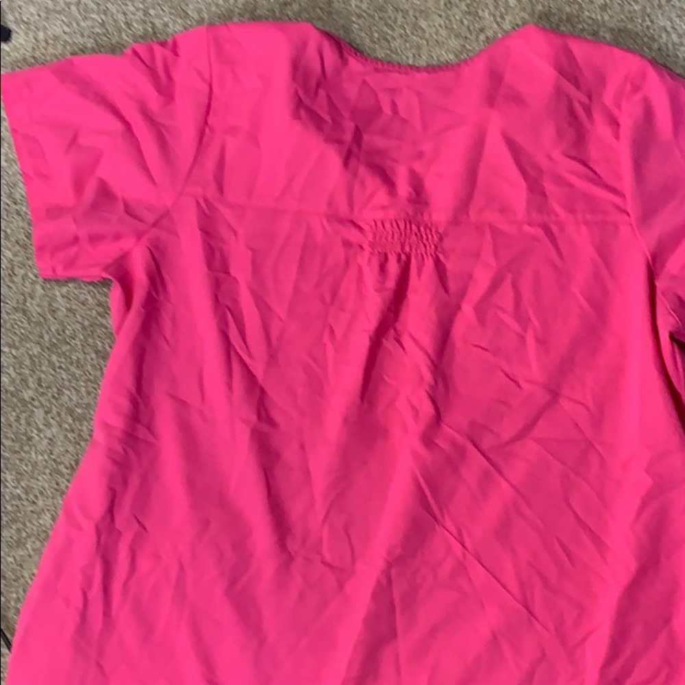 Greys anatomy scrub top pink size 2xl